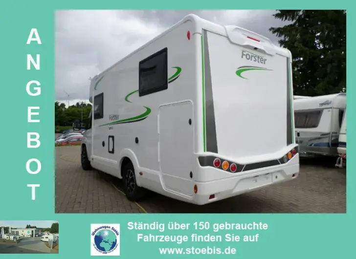 Fahrzeugbild Forster T 699 EB Modell 2026 Einzelb./ Hubbett #4