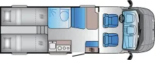 Grundriss Tag Sun Living C 65SL Solar|FRT|Markise|Safety+Style|Ladeboost.