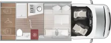 Grundriss Tag Roller Team Kronos Fit 230 TL *ATM*32"*ACC*Winter Paket*LITHIUM