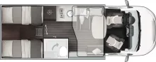 Grundriss Tag Roller Team Zefiro 285 TL *ATM*32"*ACC*Winter Paket*LITHIUM