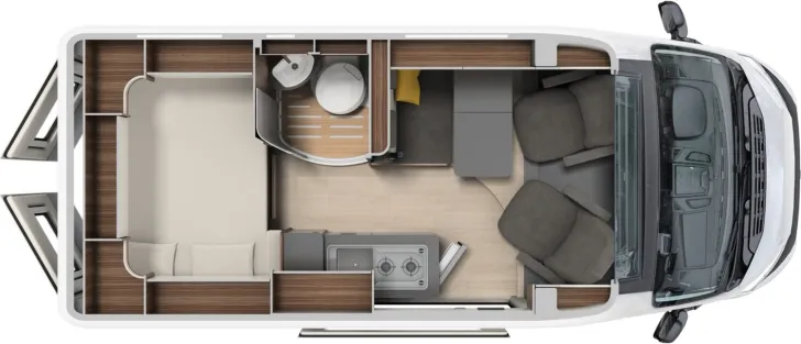 Grundriss Tag Laika Ecovip 540 GÜMA Special