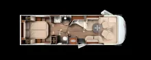 Grundriss Tag Carthago chic s-plus I 64 XL QB