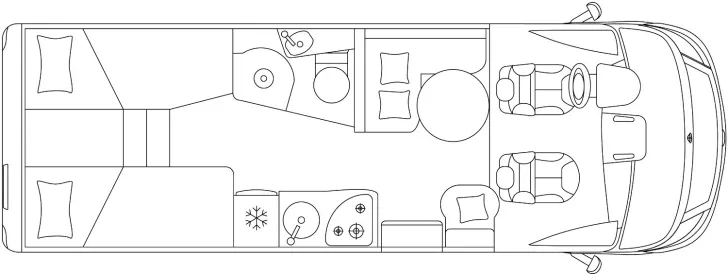 Grundriss Tag Laika Ecovip H 3109 *TAGESZULASSUNG*