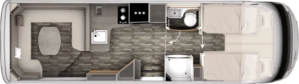 Tagesgrundriss Frankia Platin I 8400 PLUS Tagesgrundriss Frankia Platin I 8400 PLUS