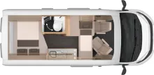 Grundriss Nacht Knaus BoxTime 540 MQ