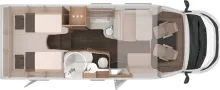 Grundriss Tag Knaus L!VE WAVE 700 MEG Platinum Selection Live Wave