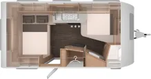 Grundriss Nacht Knaus Sport 450 FU *2026*Duschausb*1350kg*City-W*