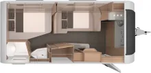 Grundriss Nacht Knaus Südwind 500 PF Black Selection