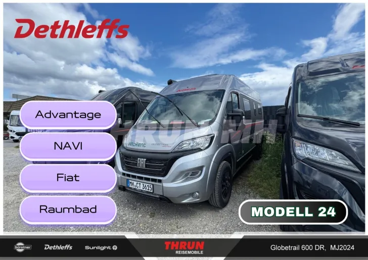 Fahrzeugbild Dethleffs Globetrail Advantage 600 DR Fiat #1