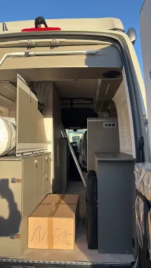 Heckgarage Hymer Camper Van Grand Canyon S