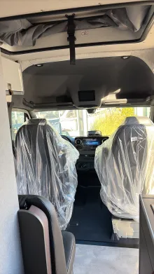 Sicht vorne-hinten Hymer Camper Van Grand Canyon S