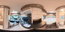 360° Innenansicht Malibu Van diversity 600 DB K ACC NAV Markise LED