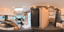 360° Innenansicht Malibu I 450 RB LE comfort Mercedes MJ 2026 DISTRONIC