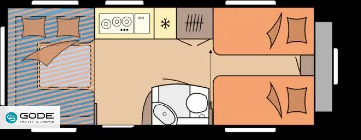 Fahrzeugbild Hobby De Luxe 515 UHL /Modell 2026/2.000 kg/Bettverbre #5