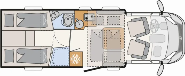 Fahrzeugbild Dethleffs Trend T 7057 EBL #5