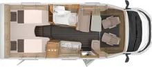 Grundriss Tag Knaus Sky Ti PLATINUM SELECTION 650 MEG