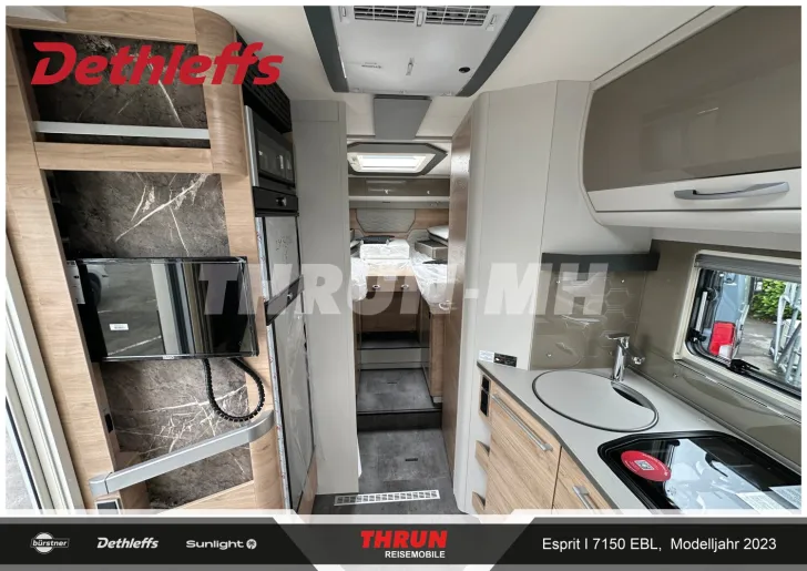 Fahrzeugbild Dethleffs Esprit I 7150-2 EBL Summer Sale %%% #12