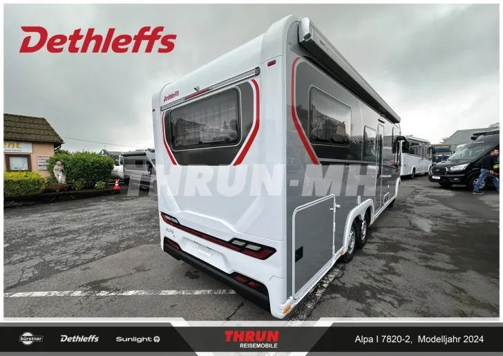 Fahrzeugbild Dethleffs Alpa I 7820-2 Leder Zerhacker silber Mega Voll #7