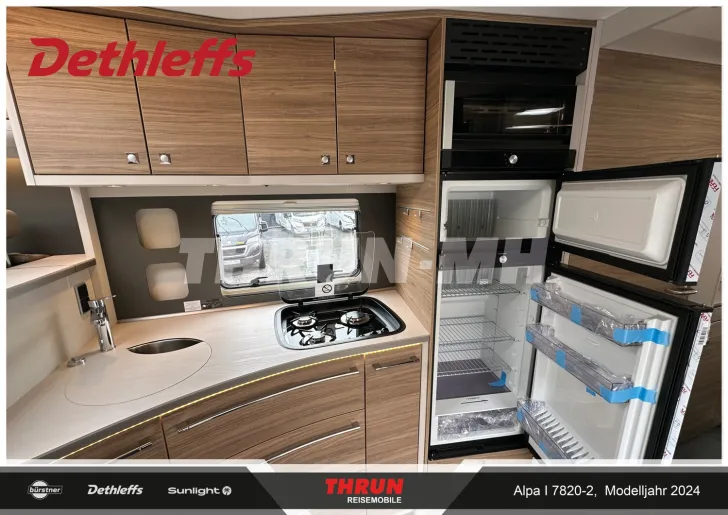 Fahrzeugbild Dethleffs Alpa I 7820-2 Leder Zerhacker silber Mega Voll #14