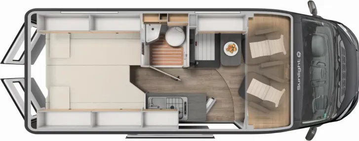 Grundriss Tag Sunlight Adventure Cliff 602