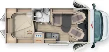 Grundriss Tag Malibu Van comfort 600 DB UPE: 94.155,- EUR