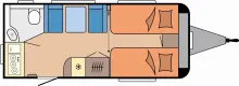 Grundriss Tag Hobby Excellent 460 SL