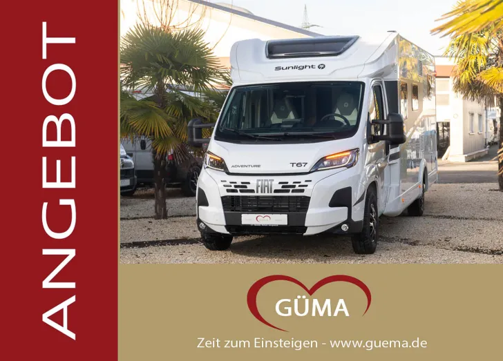 Fahrzeugbild Sunlight Adventure T 67 GÜMA Springdeal bis 31.05.2026 #1