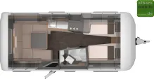 Grundriss Tag Knaus Azur 500 EU 2000kg - Jetzt 7.209 Euro sparen!