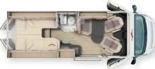 Grundriss Tag Malibu Van compact 600 LE Fiat