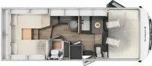 Grundriss Tag Sunlight Adventure I 67S *Aktionspreis*Automatik*180 PS*