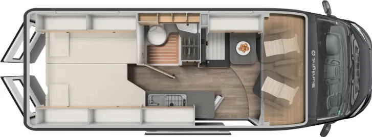 Fahrzeugbild Sunlight Adventure Cliff RT 640 Automatik, Dieselheizung #2