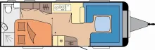 Grundriss Tag Hobby Prestige 660 WFC Modell 2026
