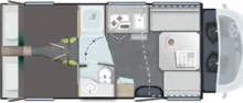 Grundriss Tag Challenger Teilintegriert Graphite Edition 317 Arctic