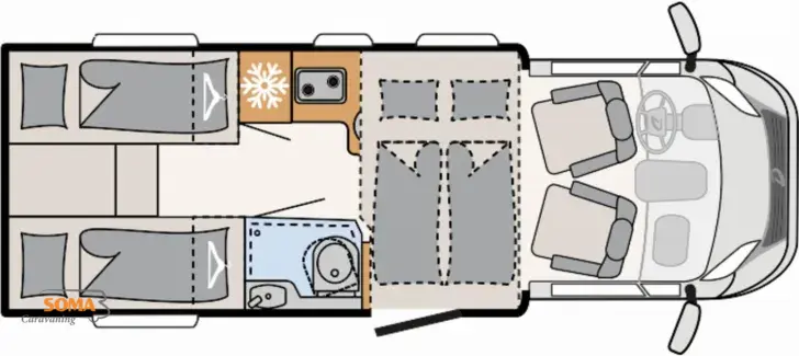 Grundriss Tag Soma Camp T 680 - Edition