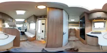 360° Innenansicht Carado T 448 Pro+ Automatik, Solar, 3. Bett