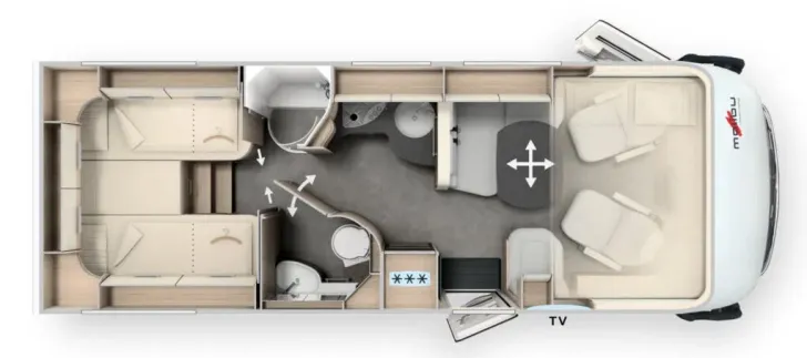 Fahrzeugbild Malibu REISEMOBIL I I 490 LE #6