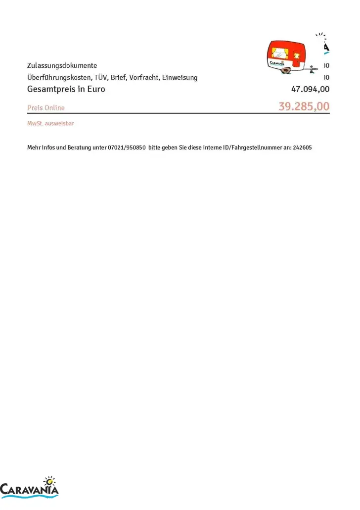 Fahrzeugbild Tabbert Pantiga 550 TDL mit Gas und Klima #14