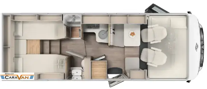 Grundriss Tag Carado I 447 Pro+ Ab Anfang Juni 26 abzugeben