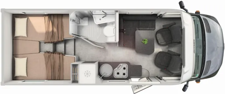 Grundriss Tag Hymer ML-T CrossTrail 580