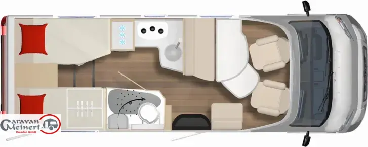Fahrzeugbild Bürstner B66 TD 690 #5