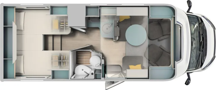 Grundriss Tag Laika Kosmo L 319 Sie sparen EUR 17.000