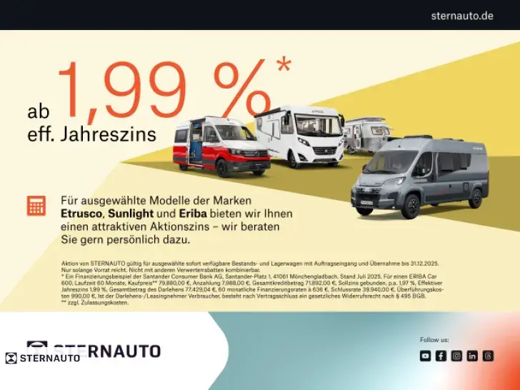 Fahrzeugbild Hymer ERIBA Car 600 #13