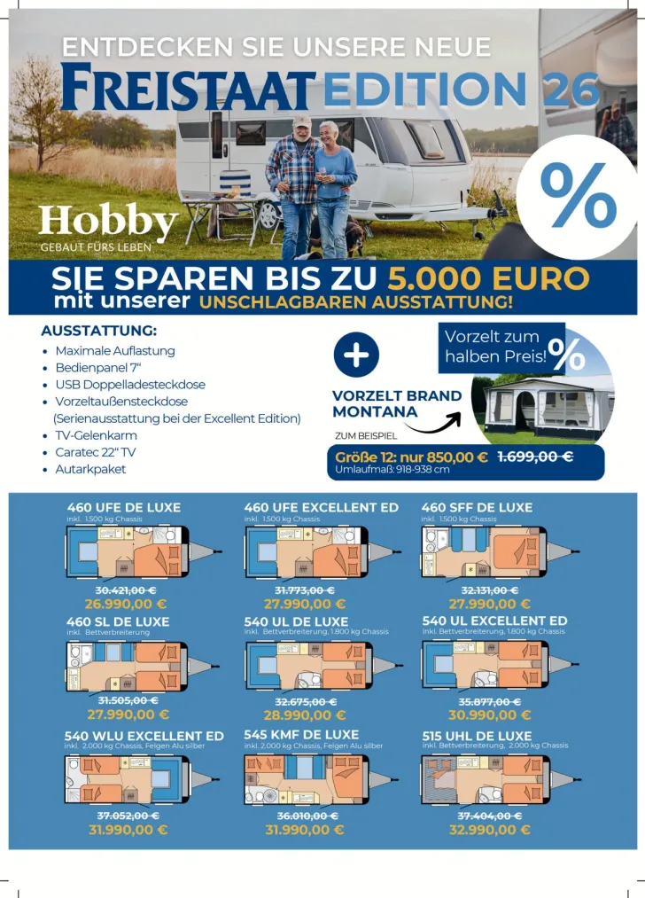 Fahrzeugbild Hobby FREISTAAT EDITION 540 UL EXCELLENT ED. #1