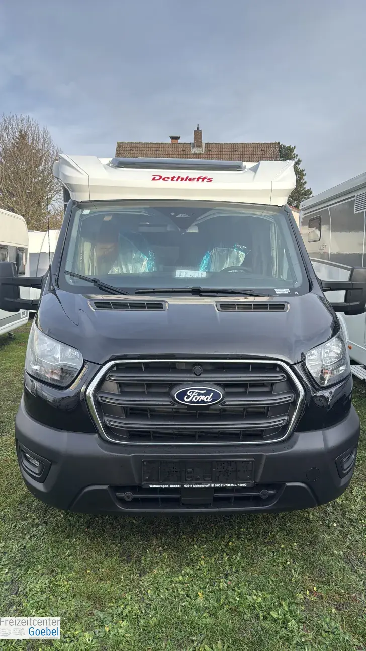Frontal Vorne Dethleffs Globebus Go T 45 Active Markise + AHK
