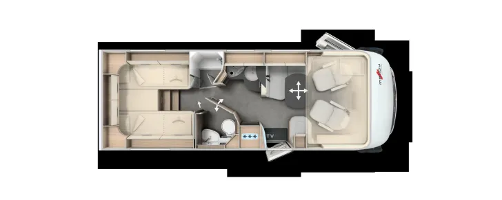 Fahrzeugbild Malibu I 450 RB-LE COMFORT #6