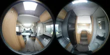 360° Innenansicht Adria Matrix ALL-IN 600 SL ZusatzLuftfederHA|L-Dinette