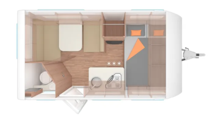 Grundriss Tag Weinsberg CaraOne 390 QD Edition [HOT] HOT 2026