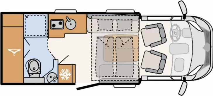 Fahrzeugbild Dethleffs Just Camp T 6762 #5