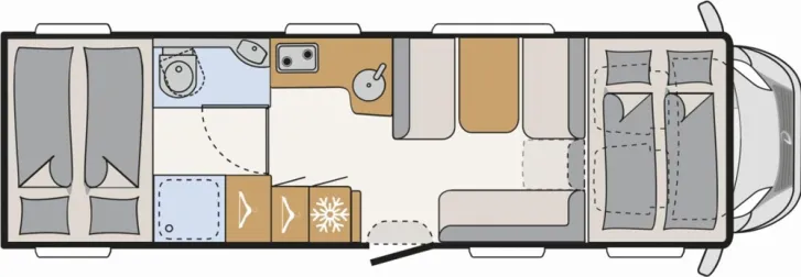 Fahrzeugbild Dethleffs XL Family A 7872-2 #5