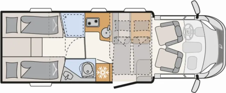 Fahrzeugbild Dethleffs Trend T 7057 EB #5